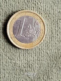 Pièce 1 euro italienne Rare de Léonard de Vinci 2002 TRES RARE