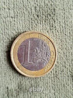 Pièce 1 euro italienne Rare de Léonard de Vinci 2002 TRES RARE