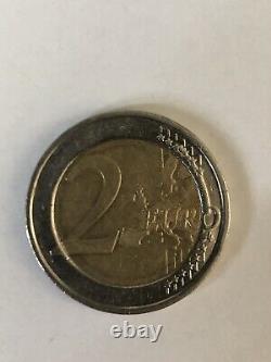 Pièce 2 Euro EIRE FAUTÉE. AEA1999-2009 EMU. TRÈS RARE