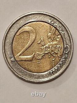 Pièce 2 Euros Commémorative UEM 1999 2009 Belgique Très Rare