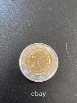 Pièce 2 euros rare (petit bonhomme) très connue sur tik tok