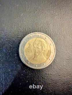Piece 2 euros très rare. Autriche 2004