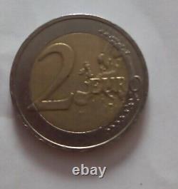 Pièce De 2 Euros, très rare (Fauté). Portugal 2002 RARE