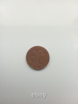 Pièce de 1 centime euro très rare D 2002 Allemande
