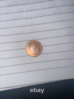 Pièce de 1 centime euro très rare D 2002 Allemande