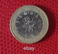 Pièce de 1 euro très rare portugal 2015