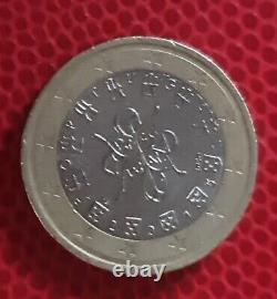 Pièce de 1 euro très rare portugal 2015