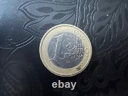 Pièce de 1 euros allemande de 2002 tirage d'aigle Fédéral très rare