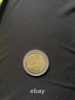 Pièce de 2 euros 2002 Allemagne Aigle Fédéral avec la lettre G. Très rare fautée