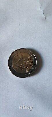 Pièce de 2 euros Allemagne FAUTÉE TRES RARE 2002 Lettre G