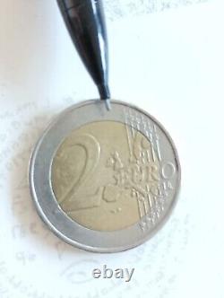 Pièce de 2 euros Allemagne FAUTÉE TRES RARE 2002 Lettre J mal cadré