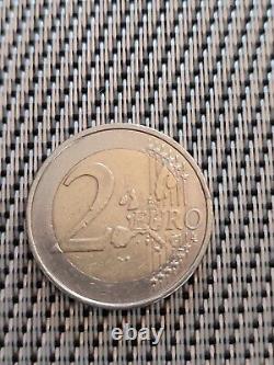 Pièce de 2 euros Allemand 2002 Aigle Fédérale faute de frappe Très rare
