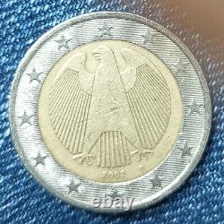 Pièce de 2 euros commémorative Allemande Mecklenburg FRAPPÉ F très RARE