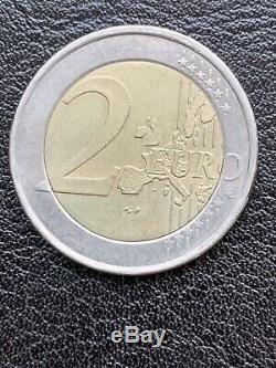 Piece de 2 euros grece 2002 avec le S dans l etoile tres rare pour collections