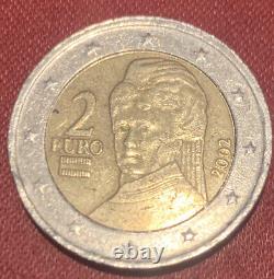 Pièce de 2 euros très rare 2002 Argentine