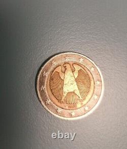 Pièce de 2 euros très rare Allemande 2002 Aigle Fédérale
