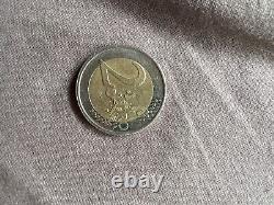 Pièce de 2 euros très rare Béatrix Koningin Der Nederlanden 2001