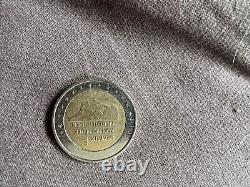 Pièce de 2 euros très rare Béatrix Koningin Der Nederlanden 2001