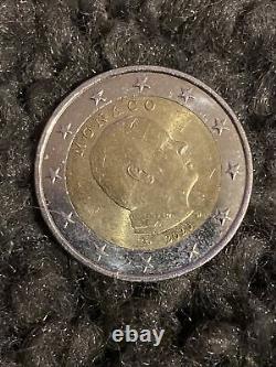 Piece de 2 euros très rare Monaco 2020