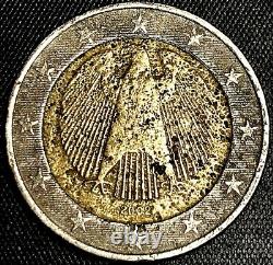 Piece de 2 euros très rare et unique Allemagne 2002