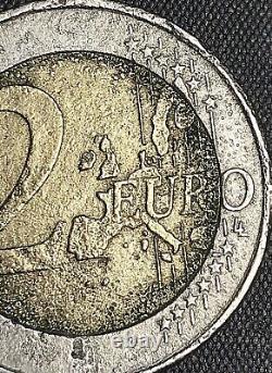 Piece de 2 euros très rare et unique Allemagne 2002