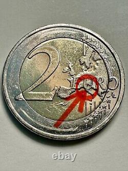 Pièce de monnaie 2 euro Grèce ONE 1999-2009 avec erreur de frappe. Très rare