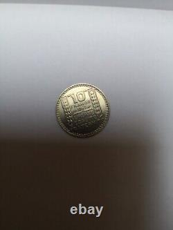 Pièce de monnaie très rare 1948 10 francs