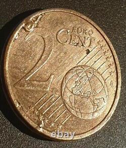 Pièce très RaRe 2 Cent Euro 2005