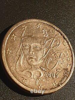Pièce très RaRe 2 Cent Euro 2005