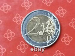 Pièce très rare de 2 euro mûr du Berlin Allemagne fauté