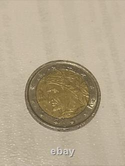 Pièce très rare de 2 euros ITALIE 2003 Dante Alighieri R Monnaies