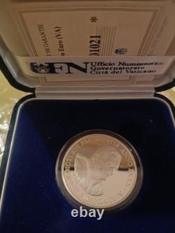 Pièces 10 Euros Vatican Certifié En Argent Très Très Rare