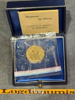 Piéfort 20 Centimes Marrianne 1979 OR 300 Exemplaires TRES RARE
