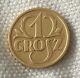 Pologne. 1 Grosz 1927 Or Massif Gold. Tres Rare