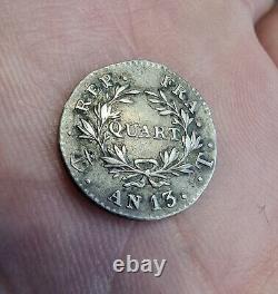 Quart An 13 T Napoléon Empereur très Rare 6789 Ex