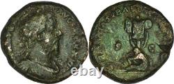 ROME MARC AURELE As 174 AD GERMANIA SVBACTA TRES RARE