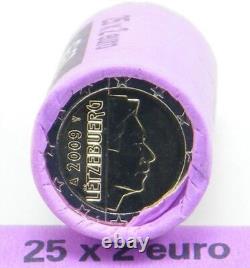 Roll \ Rouleau -2009 25 x 2 Luxembourg \ Luxemburg Duc Henri Tres rare