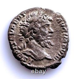 Roma-Septimio Severo. Denier 187 D. C. Eléphant. Argent 2,6 G. Très Rare