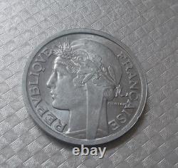 Sup/spl 2 Francs 1945 B. Etat Très Rare/ France