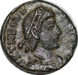 T1159 Tres Rare Roman Empire Theodose Concordia 4g Au Lieu De 2g