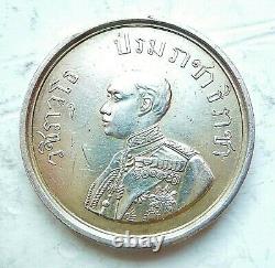 THAILANDE trés rare médaille argent RAMA VI
