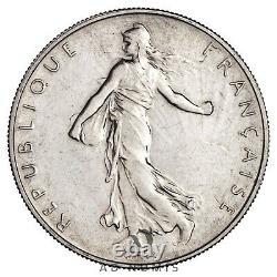 TRES RARE! 1 Franc Semeuse 1996 FDC BU France Nickel