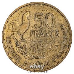 TRES RARE 50 Francs 1950 Guiraud TTB+ France Cupro-aluminium
