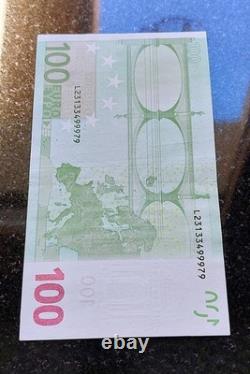 TRÈS RARE Billet 100 euros 2002 DUISENBERG Lettre L FINLANDE C. Imprimeur H002