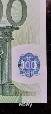 TRÈS RARE Billet 100 euros 2002 DUISENBERG Lettre L FINLANDE C. Imprimeur H002