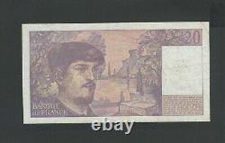 TRES RARE Billet 20 Francs Debussy 1989 TTB Fay 66-10. B26