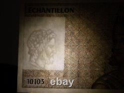 (TRES RARE) LIASSE de billets de Banque spécimen échantillons (TRES RARE)