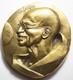 Tres Rare Medaille Unesco Mdp De Tremois Representant Le Mahatma Gandhi 1994