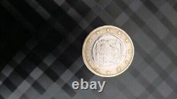 TRES RARE PIÈCE GRECE DE 1 EURO -2002-AVEC S DANS l'ETOILE DU BAS