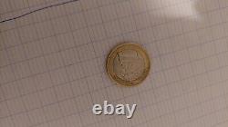 TRES RARE! PIÈCE GRECE DE 1 EURO -2002-AVEC S = SUOMI DANS l'ETOILE DU BAS